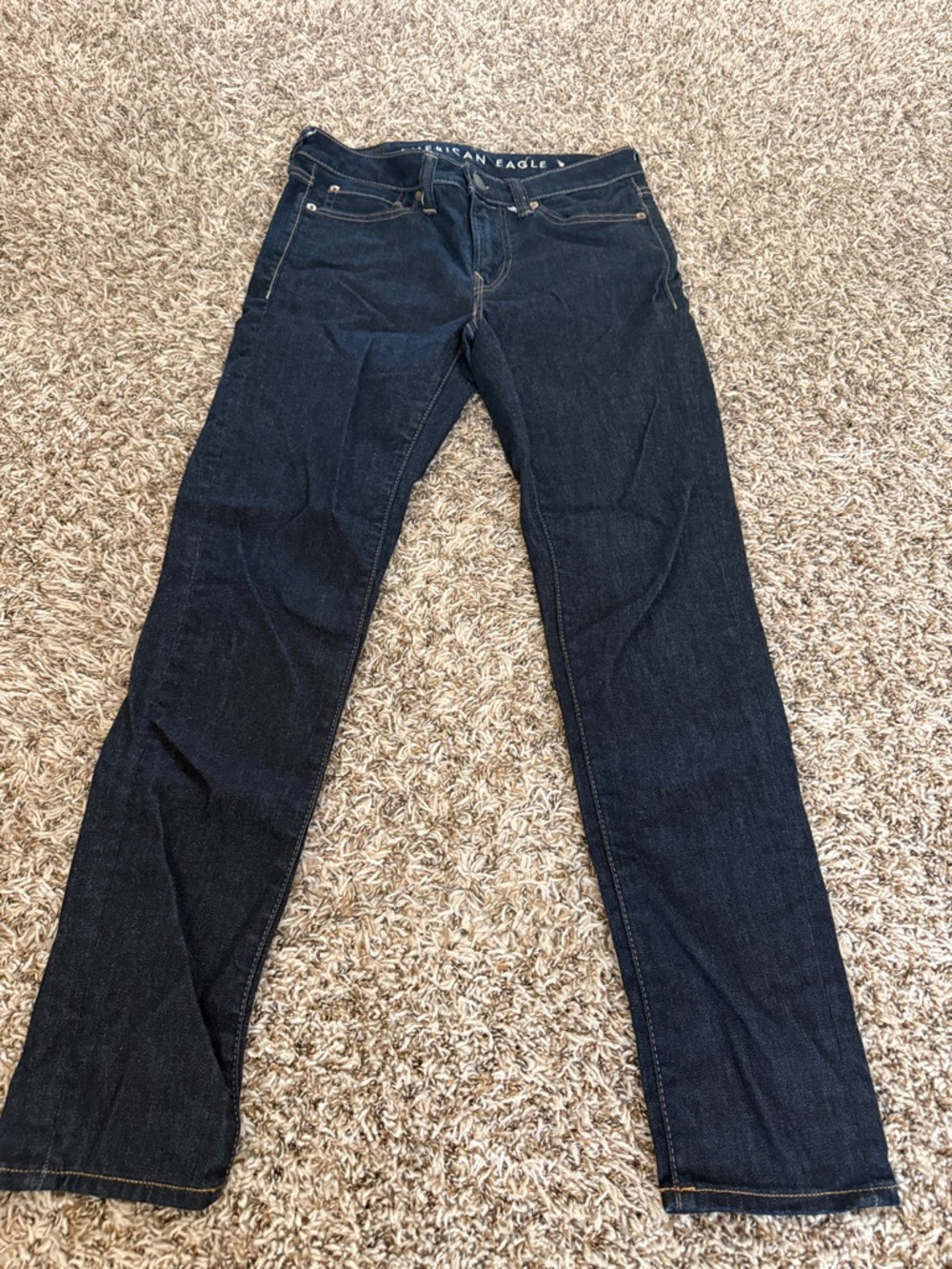American Eagle Outfitters Men’s Dark Blue Skinny Jeans